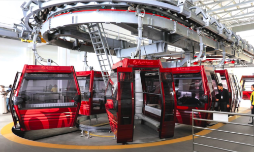 Teleféerico Urbano Estação de Embarque